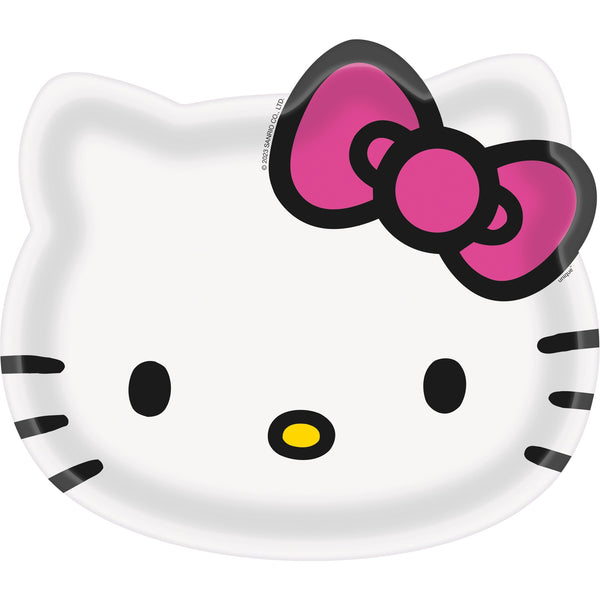 Plates - Hello Kitty & Friends, Shaped