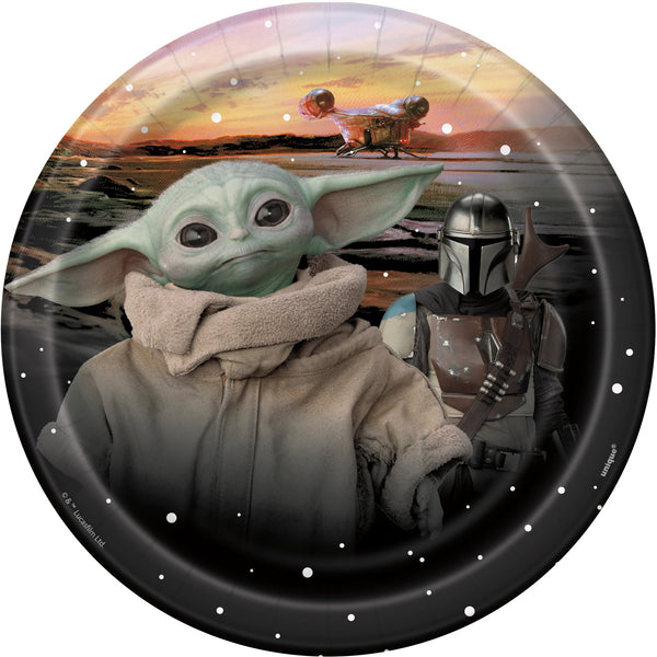 Plates - Mandalorian The Child, 7"