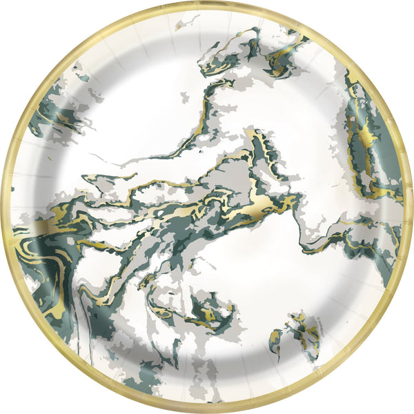 Plates - Modern Christmas, Round, 9"