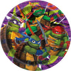 Plates - TMNT Mutant Mayhem, 7", 8 Count