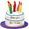 Plush Happy Birthday Cake Hat