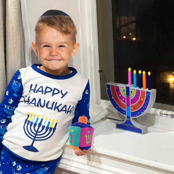 Plush Musical Dreidel Toy, Plays "The Dreidel Song"