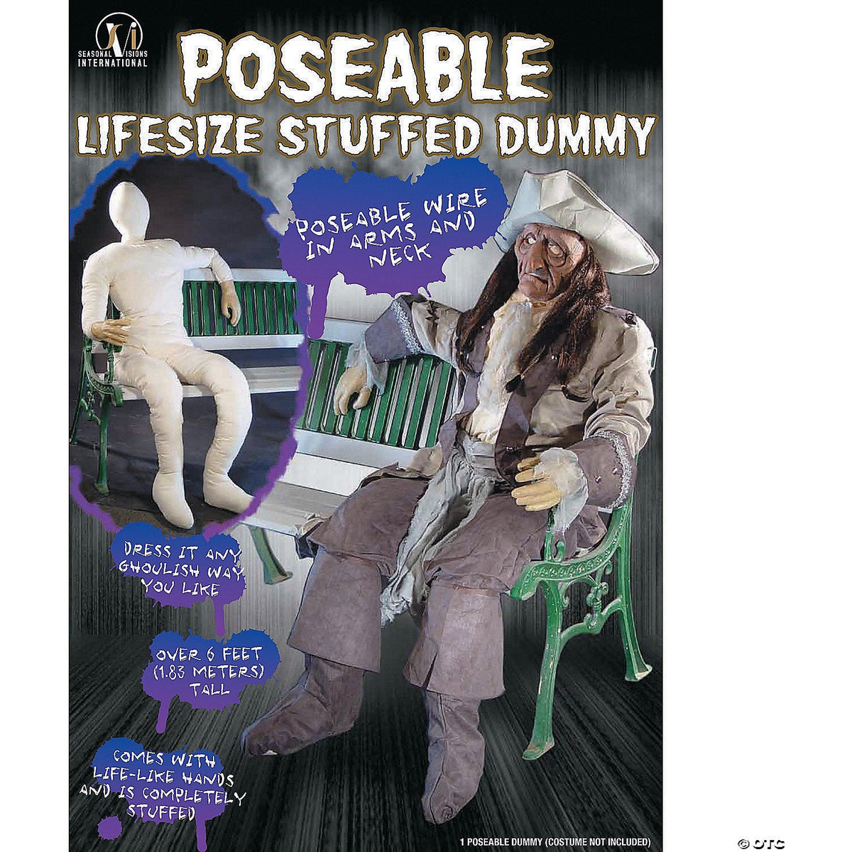 Poseable Life-Sized Dummy Decoration