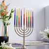 Premium Chanukah Candles - Multi Tri-Color