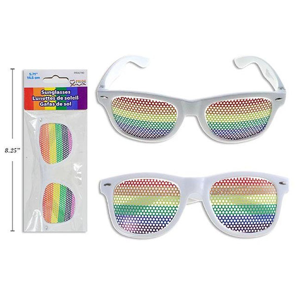 Pride Rainbow Sunglasses.