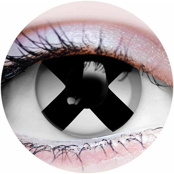 Primal Deadman I - Black & White Colored Contacts