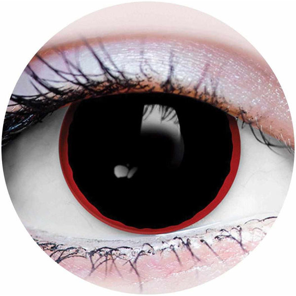 Primal Hellraiser I - Black Colored Contact Lenses