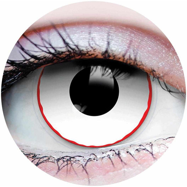 Primal Hellraiser II - White Colored Contact Lenses