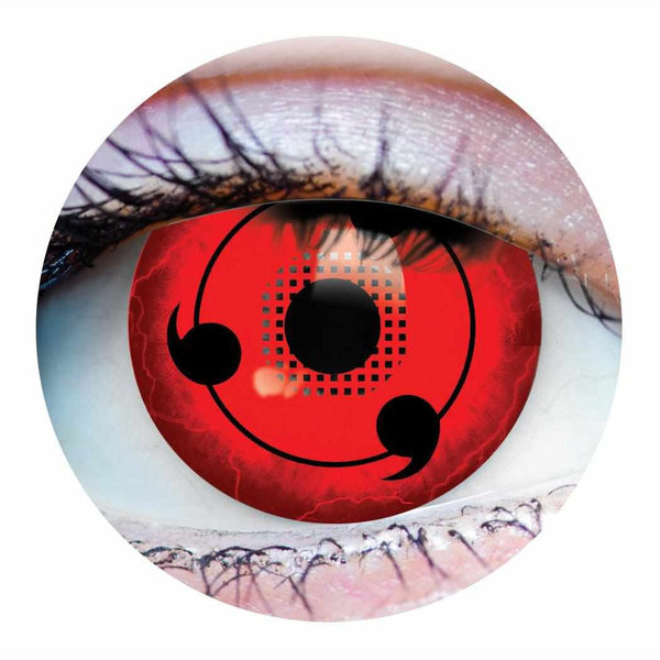 Primal Sharingan - Red Cosplay Contact Lenses