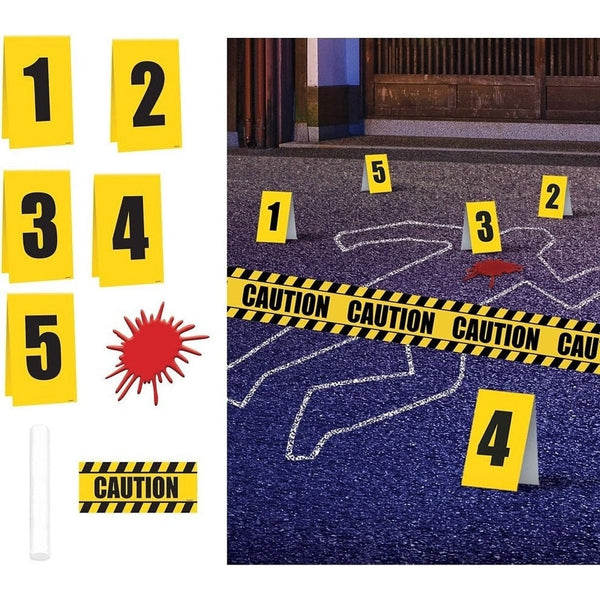 Crime Scene Decorating Kit