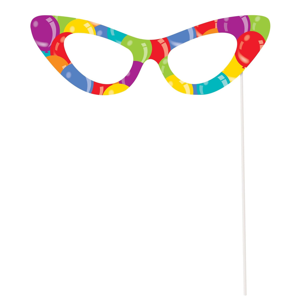 Props - Photo Booth, Confetti Birthday, 10 Count
