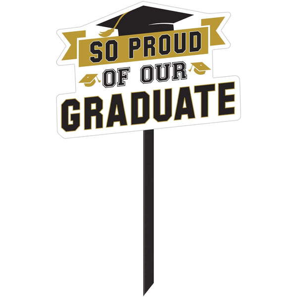 Proud of Our Grad Yard Sign