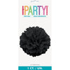 Puff Decoration – 16" – Black