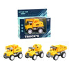 Pull Back Construction Trucks