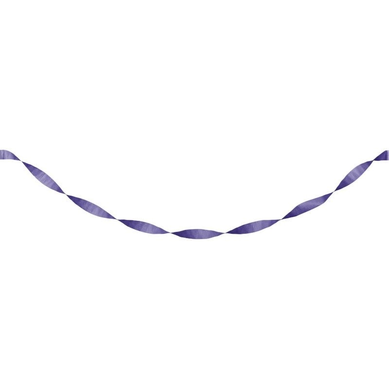 Purple Crepe Streamer - 81' 1CT