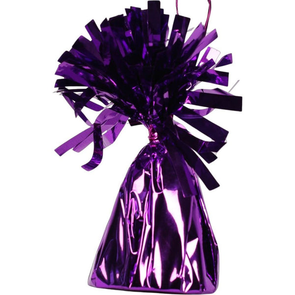 Purple Foil Balloon Weight