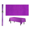 Purple Plastic Table Cover Roll 40x100ft