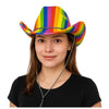 Rainbow Cowboy Hat