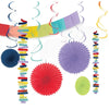 Rainbow Paper And Foil Decorating Kit