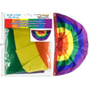 Rainbow Pleated Bunting Flag