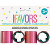 Rainbow Slap Bracelets 4 count