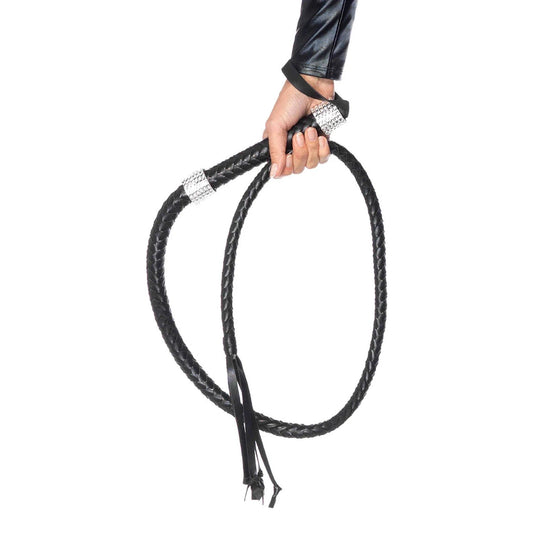Rhinestone Handle Vixen Whip
