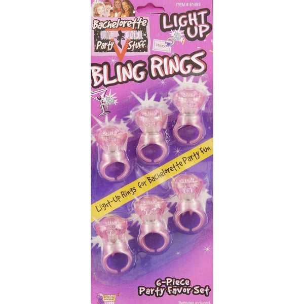 Ring - Bachelorette L/U, 6/Pkg