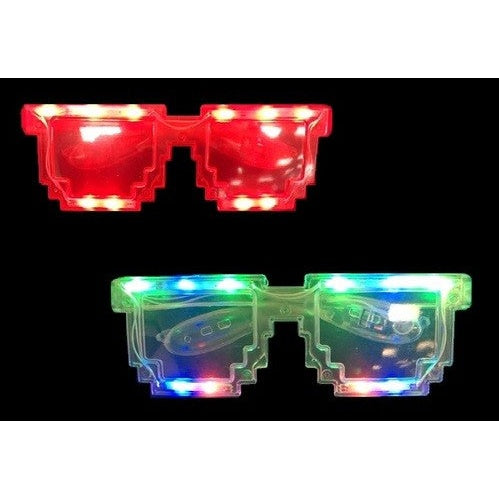 Robot Shaped LED-Glasses