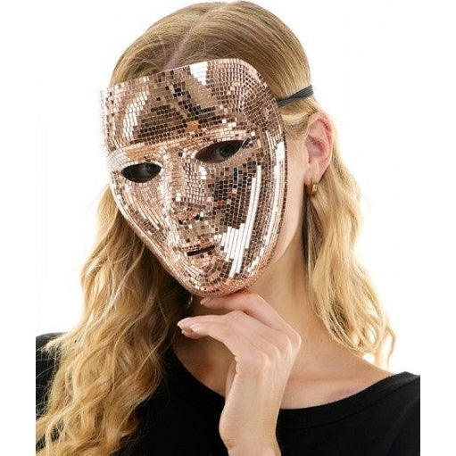 Rose Gold Mirror Mask