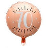 Rose Gold Sparkling Age Balloon 70 Years