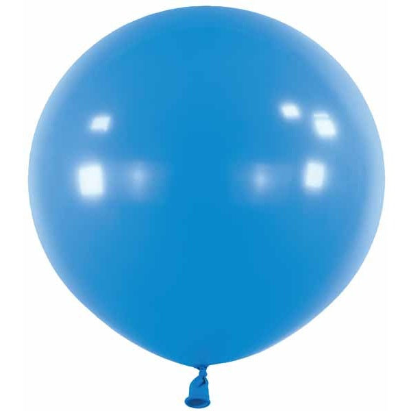 Royal Blue 24" Latex Balloons, 4 Per Bag