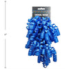 Royal Blue Curly Bow