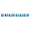 Royal & Light Blue Tissue Tassel Garland – 9ft