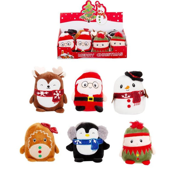 S. Secrets Xmas Plush Character 1 Per - Assorted