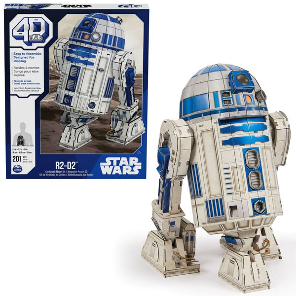 4D Officially-Licensed Star Wars R2D2 Puzzle
