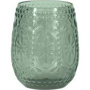 Sage Vintage Stemless Plastic Wine Glass