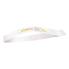 Sash - Satin, Gold Foil, "Mom To Be"