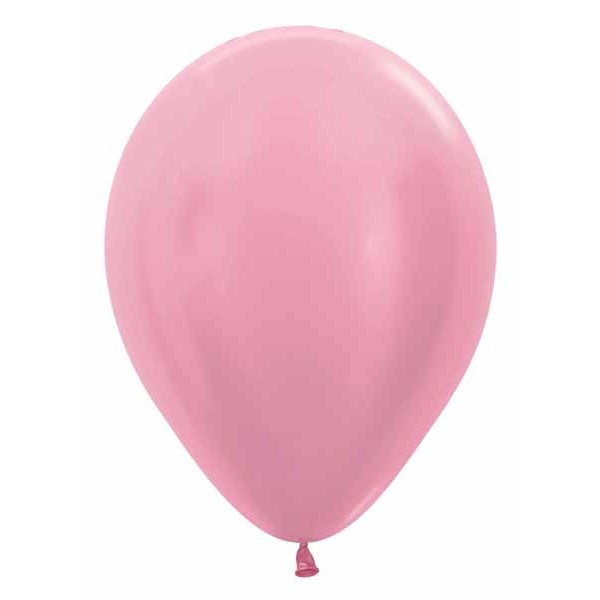 Sempertex Pearl Pink 5" Mini Decorator Balloons 100/Bag