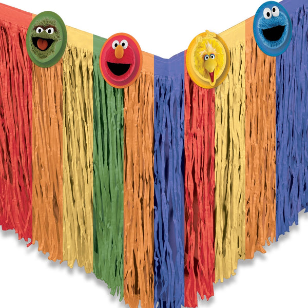 Sesame Street Table Skirt