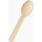 Set of 24 Compostable Birch Spoons