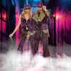 Sexy Velvet Pimp Costume - 70s Disco Outfits for Women, Halloween Costumes, Women Adult Costume Party