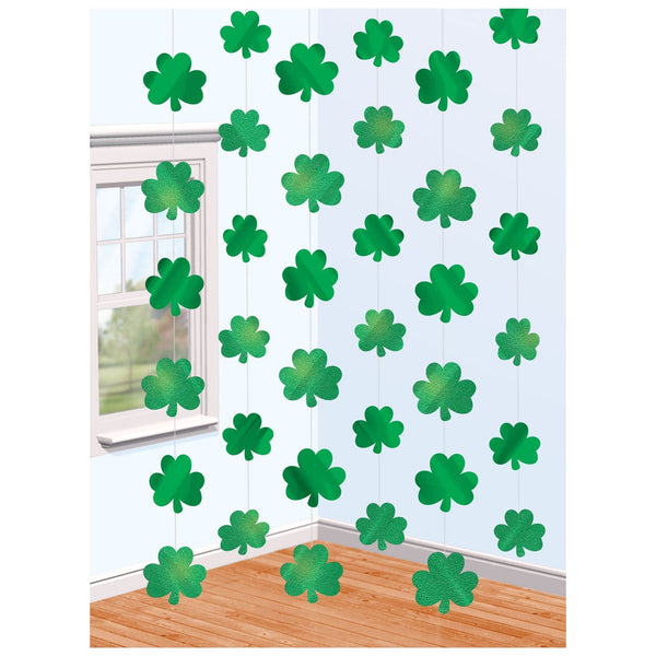 Shamrock Foil Curtain