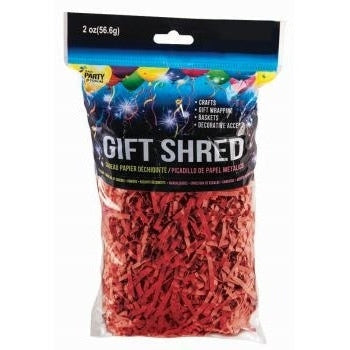 Shred - Paper 2 Oz Red