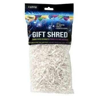 Shred - Paper 2 Oz White