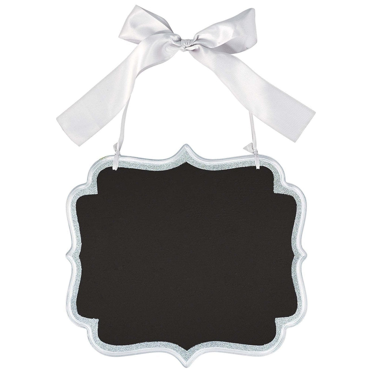 Sign - Mdf Marquee Chalk Lg Silver