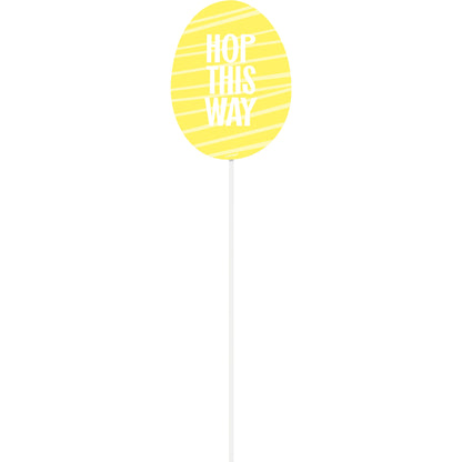Signs - Easter Egg Clue, 10 Count