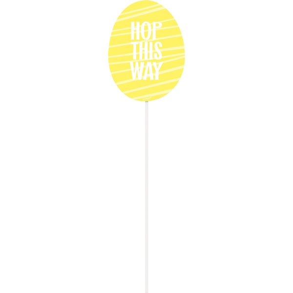 Signs - Easter Egg Clue, 10 Count