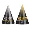 Silver & Gold Midnight Burst Cone Hats