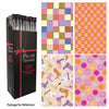 Single Roll Gift Wrap 27.55"x96" - Assorted