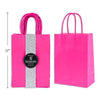 Small Magenta Kraft Gift Bag, Set of 12